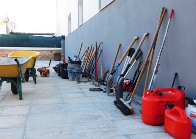 El Taller de Empleo forma a 16 personas desempleadas remunerando sus prácticas