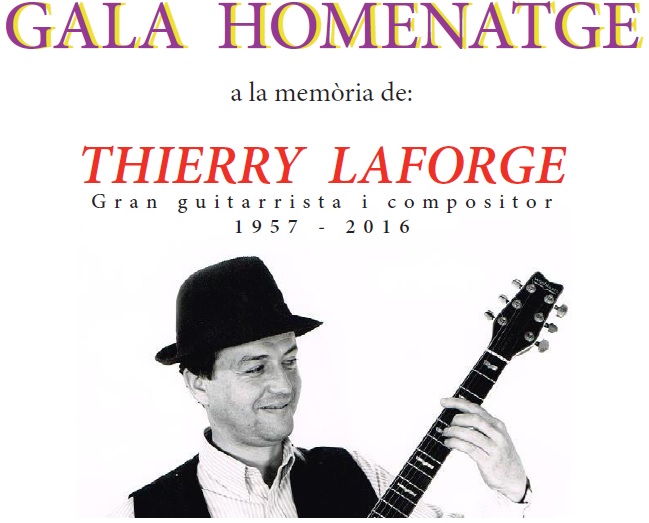 Gala Homenaje a la memoria de THIERRY LAFORGE. 23 de septiembre a las 20h.