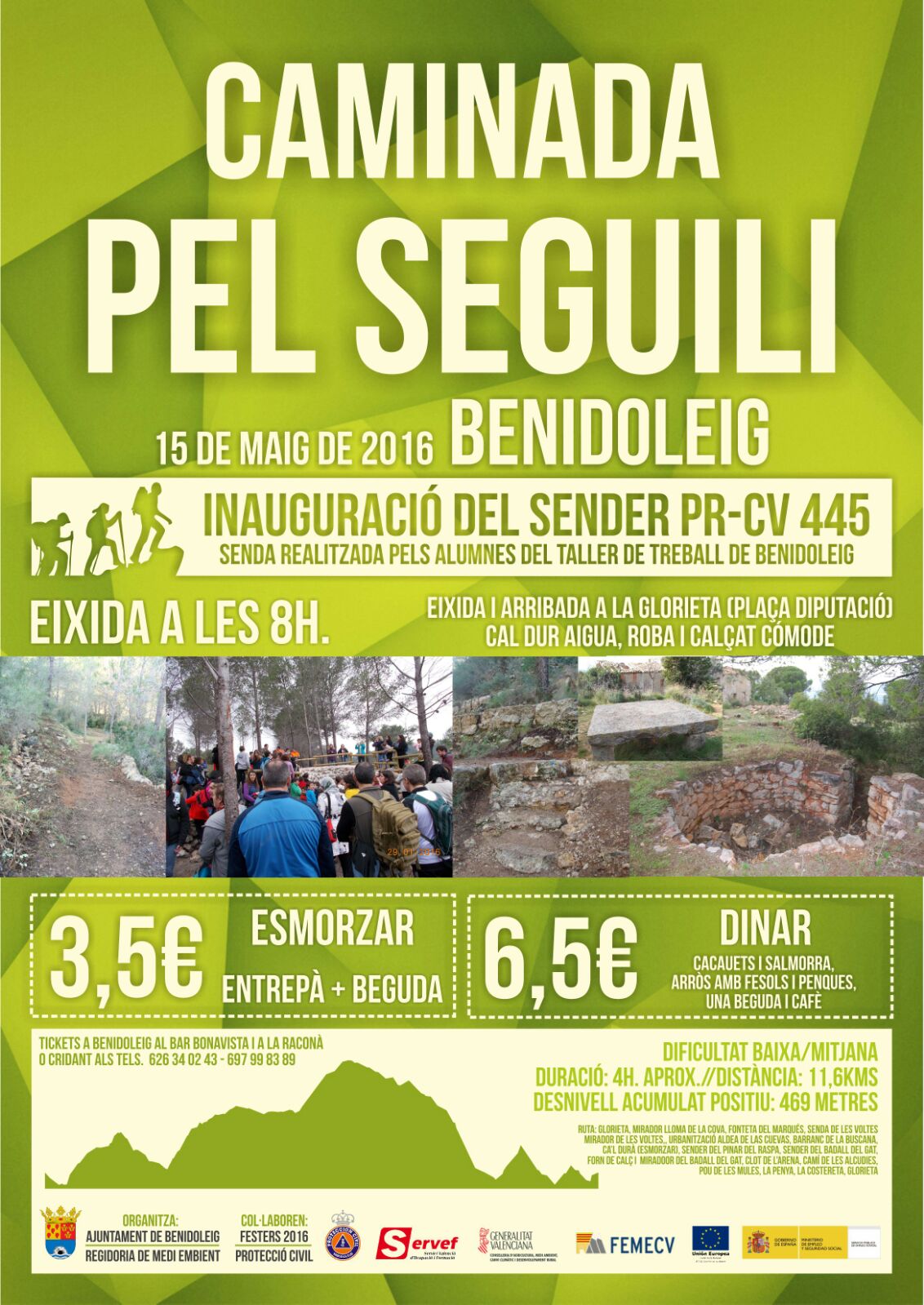 Inauguración del Sender El Seguili